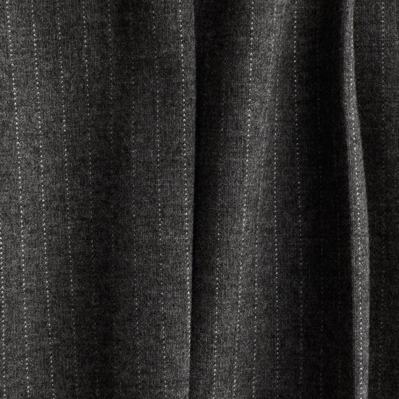 H&M Pleated Jersey Grey stripe skirt NWT - Picture 3 of 6